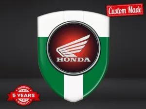 Honda Logos Silicone Automobile Style Étoile Personnalisable